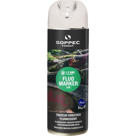 Soppec fluor markeerverf hout wit