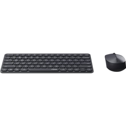 Rapoo 9010M Toetsenbord + Muis Comboset QWERTY(NL), Zwart