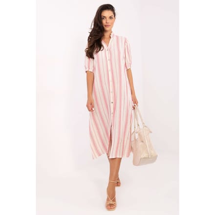 Sunrise Lines Dress - Rosa / Einheitsgröße
