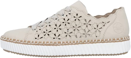 Massa lage leren sneakers