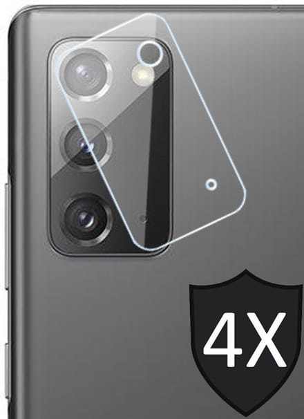 Screenprotector geschikt voor Samsung Note 20 - Camera Protector Lens - 4 Stuks