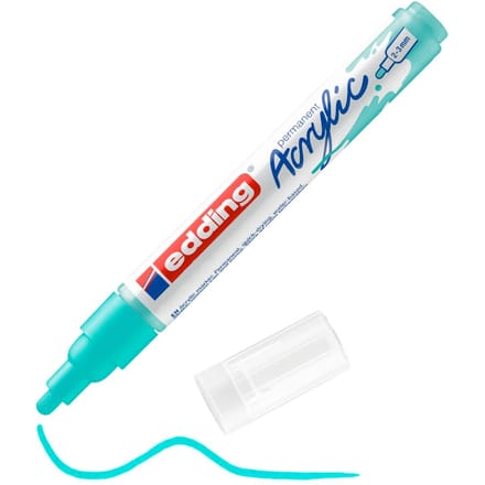 edding 5100 Acrylic "Acrylmarker - Medium" - Weelderig-Turkoois