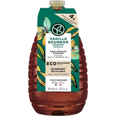 Yves Rocher Bourbon Vanilla Escape Bad- en Douchegel Dames 600 ml