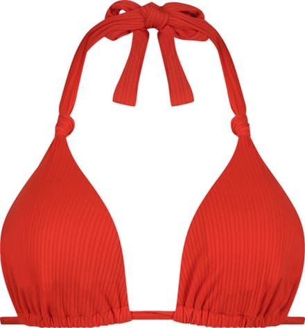 Beachlife Fiery Red triangel bikinitop