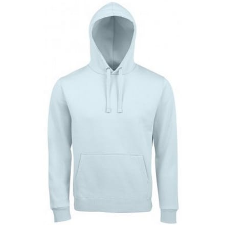 SOLS Unisex Volwassenen Spencer Hooded Sweatshirt (Romig Blauw)