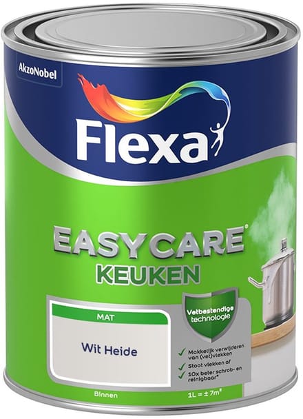 Flexa - Easycare Keuken - Wit Heide - Mengverf - 1 L