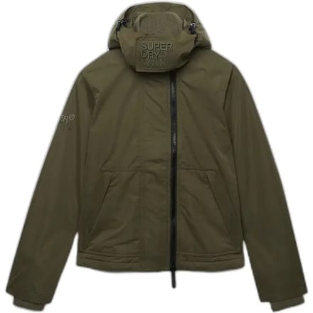 Superdry - Microvezel Arctic Windcheater Jas met Capuchon - Dames