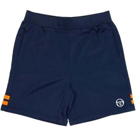 Korte Broek Sergio Tacchini New Orion Shorts Maritime Blue/Orange Pepper