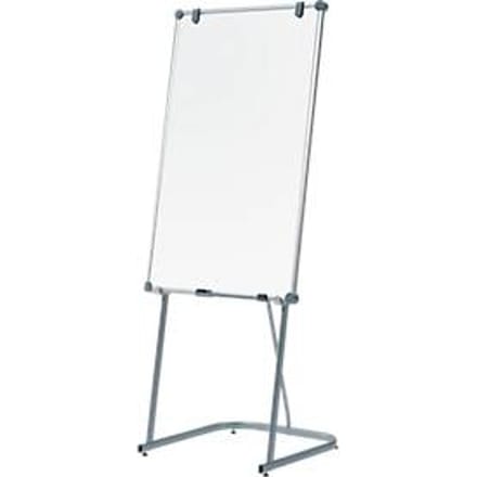 Whiteboard MAULpro, mobiel, in hoogte verstelbaar, met gratis starterkit-set, 120x75 cm