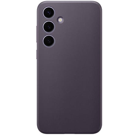 Samsung Vegan Leather Case - Geschikt voor Samsung Galaxy S24 Plus - Dark Violet
