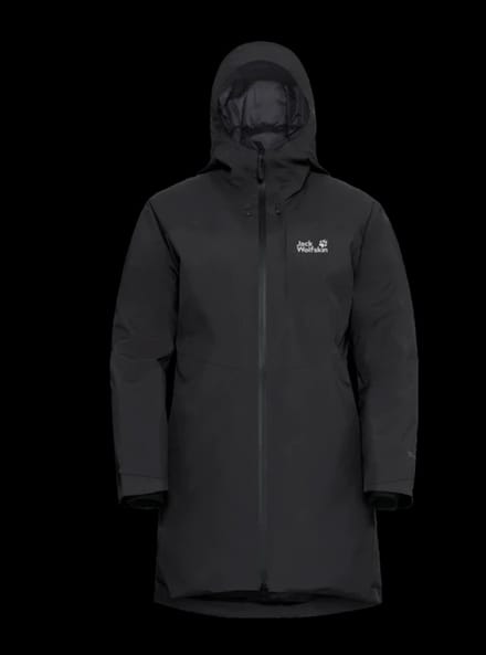 Jack Wolfskin Icecape 2L Down Ins, donsjack, dames, zwart