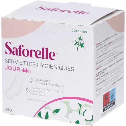 Saforelle Sanitaire Servetten Normaal 10 Sanitaire Servetten