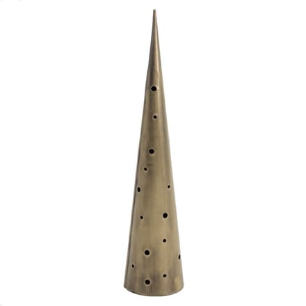 HomeBound by KY | Cone metaal kerstboom cirkels goud | Cone metaal kerstboom