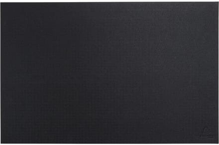 Exacompta 8x Onderlegger in stevig karton OfficeByMe 57,5x37,5 cm - Zwart - 60601D