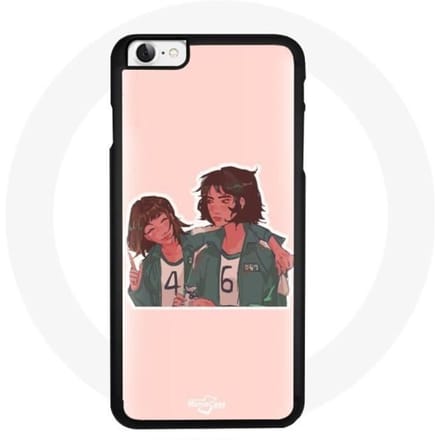 Coque de téléphone - Squid Game - iPhone 6 - Souple - Rose - Mixte