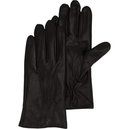 Sarlini Dames Leren Handschoenen Donkerbruin - Maat M/L