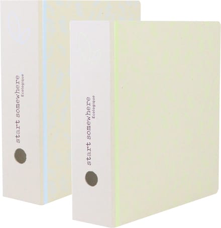 Ancor ordner - ECOLOGIQUE - formaat A4 - 2-rings - 2 stuks