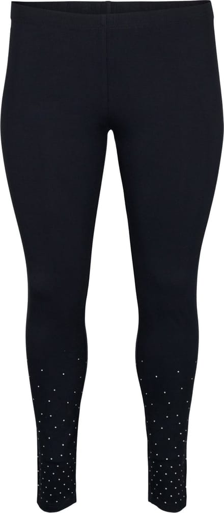 ZIZZI VLALA, LONG, LEGGINGS Dames Legging - Black - Maat M (46-48)