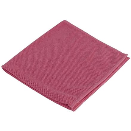 Microvezeldoek Cleaninq prof 40x40cm rood 10 stuks