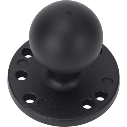 1,5 inch kogelmontage met aluminiumlegering AMPS-gaten ronde plaat voor RAM-montages C-maat kogel dubbel