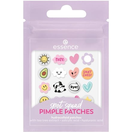 Essence Gezichtsverzorging Spot Squad Pimple Patches Schoonmaken Dames