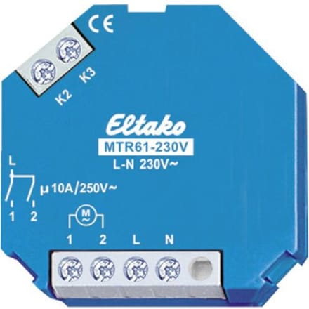 Eltako MTR61-230V Uitschakelrelais Nominale spanning: 250 V 2x NO 1 stuk(s)
