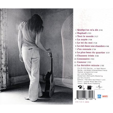 Carla Bruni - Quelqu'Un M'A Dit - CD