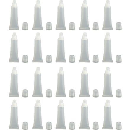 20 stuks 12 ml Herbruisbare Lipgloss Tube Professionele Draagbare Make-up DIY Lege Lipbalsem Containers white