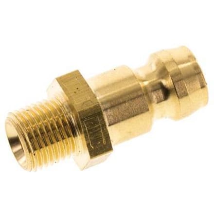 Messing DN 6 Tempereerkoppeling Insteeknippel M8x0.75 Buitendraad [5 Stuks]