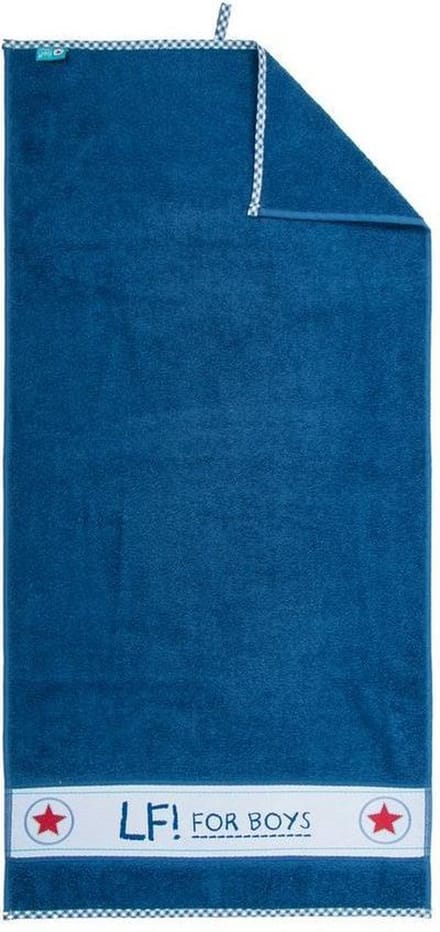 Lief! Lifestyle Badhanddoek - Donker Blauw - 70 x 130