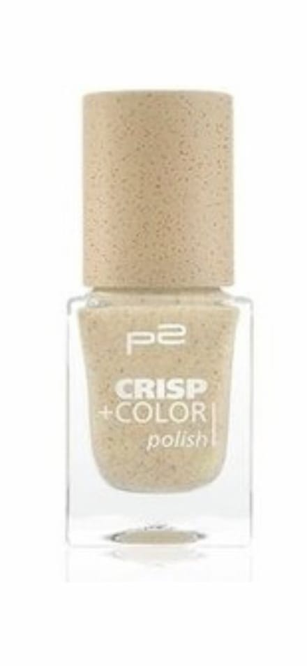 P2 Cosmetics EU Crisp+Color nagellak 010 Honey Fluff 10ml Cream