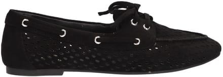La Strada Loafer Zwart Textiel - Damesschoenen - Maat - 37
