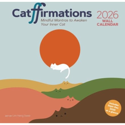 Catffirmations 2026 Wall Calendar - Lim Heng Swee