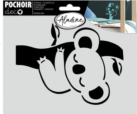 Aladine Sjabloon 20x15 cm Koala