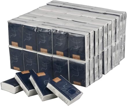 Zachte 4-Laags Mini Tissues, 100 Stuks, Geurloos Zakdoekjes