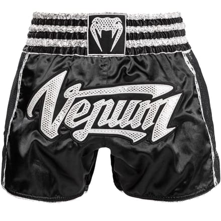 Venum Absolute 2.0 Muay Thai Short Zwart Zilver - M