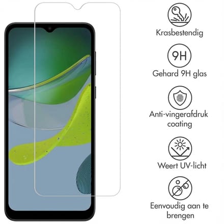 Selencia Gehard Glas Screenprotector voor de Motorola Moto E13