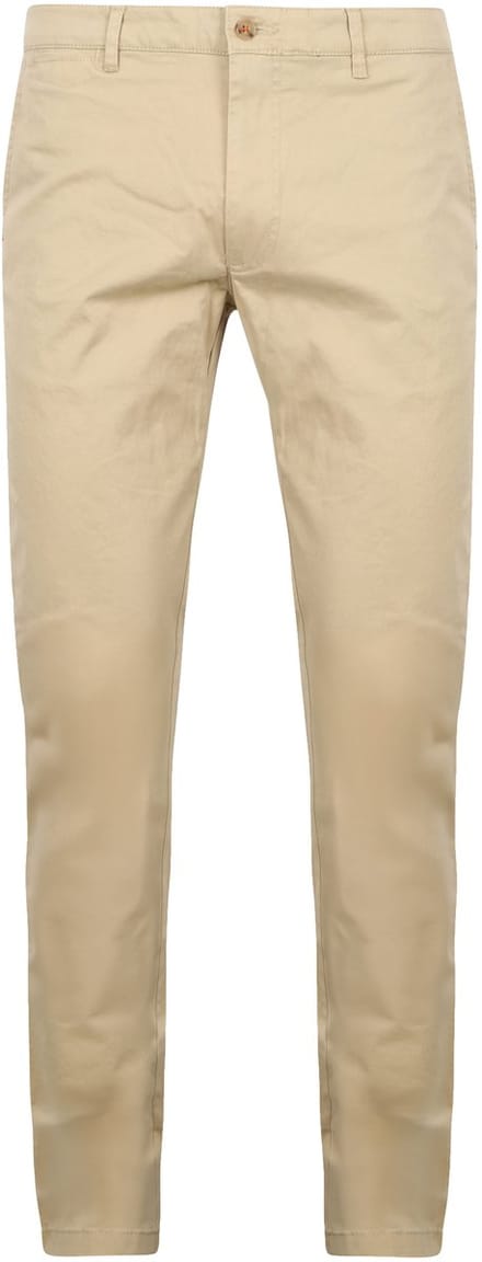 Suitable Chino broek Plato Ecru - Maat 48 - Heren - Mannen broeken