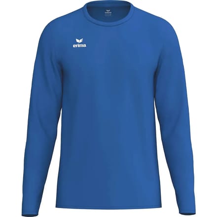 Erima Intro Voetbalshirt Lange Mouw Kinderen - New Royal | Maat: 116