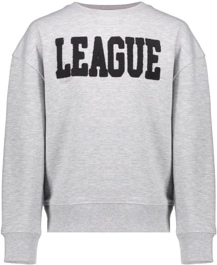 Geisha winter sweater meisjes - grijs/zwart - league