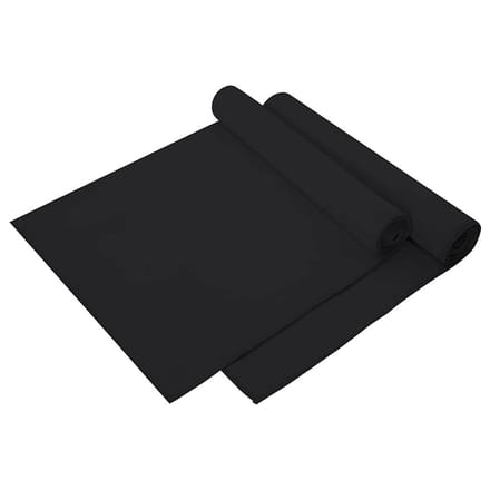 vidaXL - Sporthanddoeken - 2 - st - Zwart - 140 - x - 70 - cm - Polyester - en - polyamide