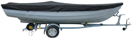 Bootzeil Afdekzeil 600D Luxe Zwart | 220-250cm lang x 135cm breed