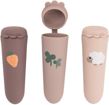 Done By Deer Sheepy Siliconen IJsjesvormpjes - 3 Stuks - Powder