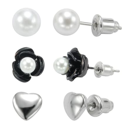 Behave - Oorbellen dames - Set oorknoppen - Tijdloos - Cadeautip
