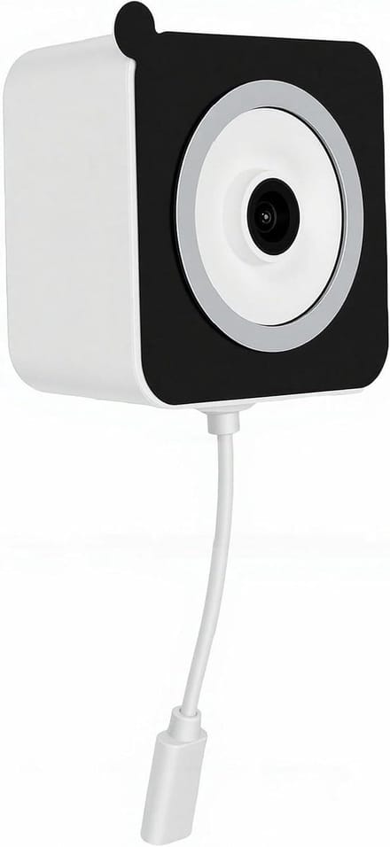 Raamcamera Beveiliging - Raam Camera Wifi - Huisdier Observatie - Dual Band Wifi - 3 MP 2K - Wit