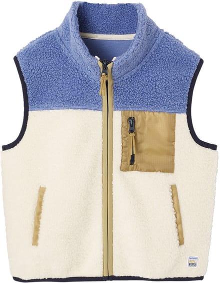 Vertbaudet Sweater voor jongens zonder mouwen in sherpa