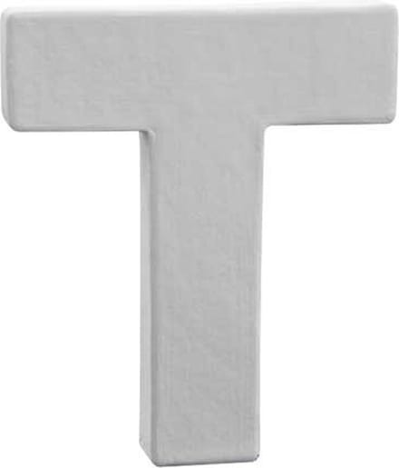 Letter wit T 12 cm