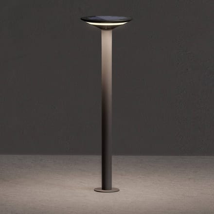 KLEWE Keope LED tuinpadverlichting, antraciet, hoogte 80 cm, IP65