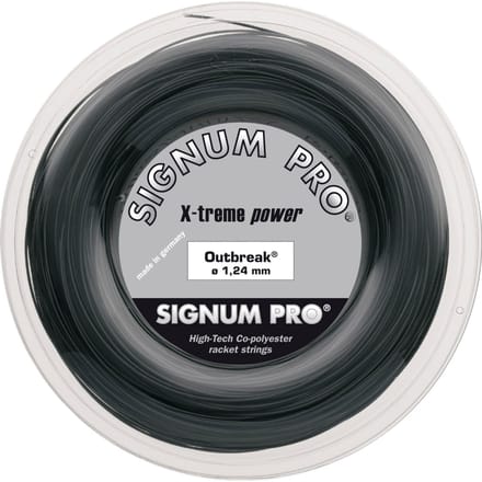 Signum Pro Outbreak Rol Snaren 200m-Antraciet