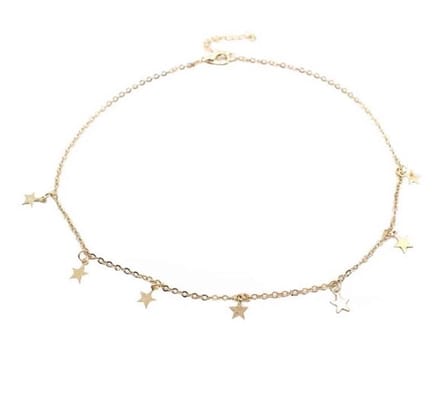 Jomide Choker - Sterretjes - Goudkleurig - Dames